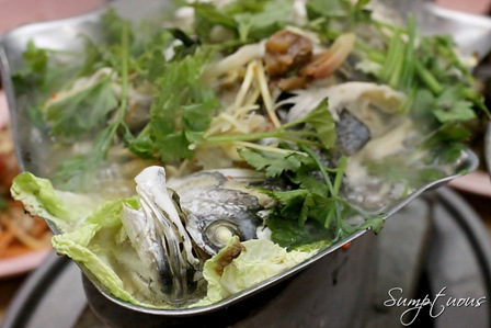 Thai style steam fish