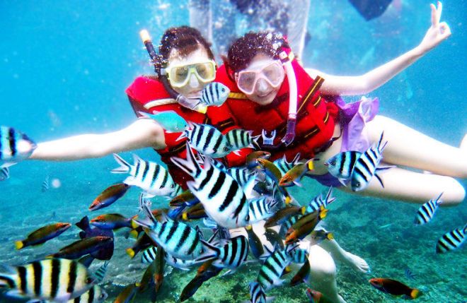 Snorkeling in Redang Marine Park