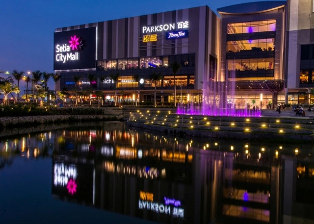 Setia City Mall Night