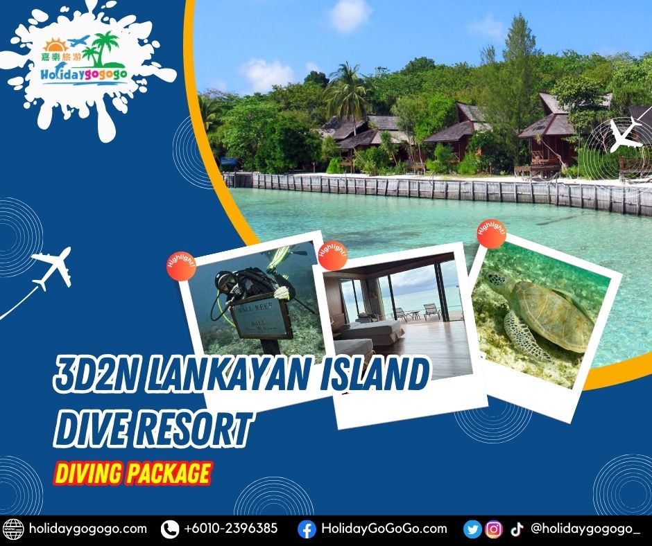 3d2n Lankayan Island Dive Resort Diving Package