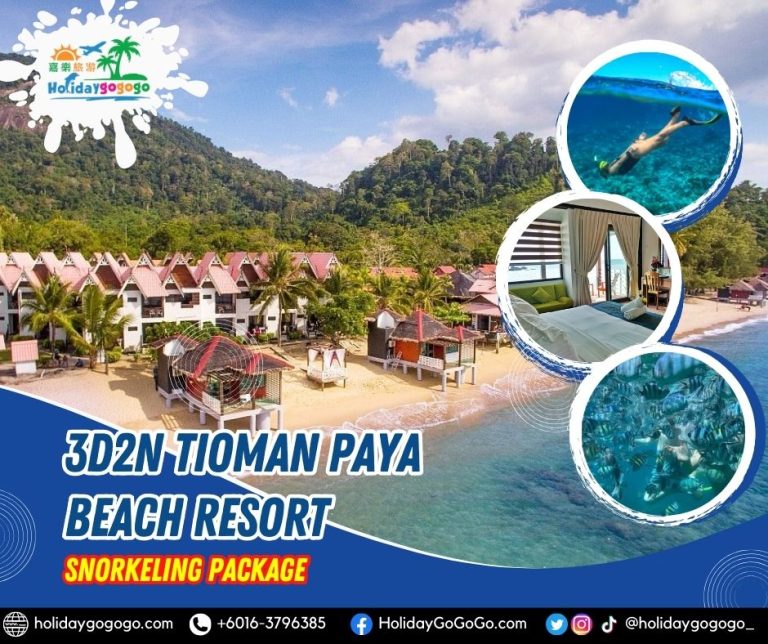 3d2n Tioman Paya Beach Resort Snorkeling Package