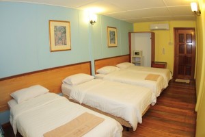 Redang Kalong Resort Sea View Quad Room Interior