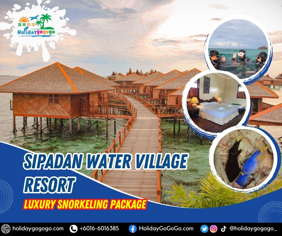Sipadan Water Village Resort Luxury Snorkeling Package
