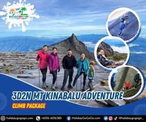 3d2n MT Kinabalu Adventure Climb Package