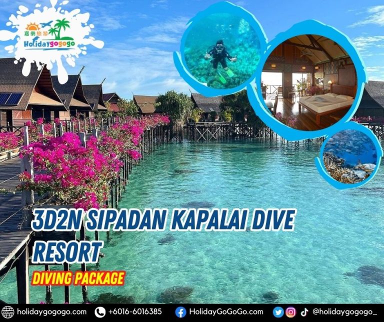 3d2n Sipadan Kapalai Dive Resort Diving Package