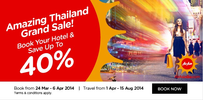 AirAsia India Amazing Thailand Grand Sale Promotion