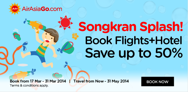 AirAsia Songkran Splash Promotion