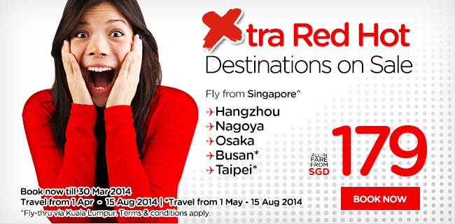 AirAsia Xtra Red Hot Promotion