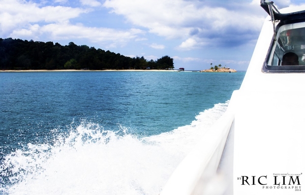 Boat departure to Redang Marine Park