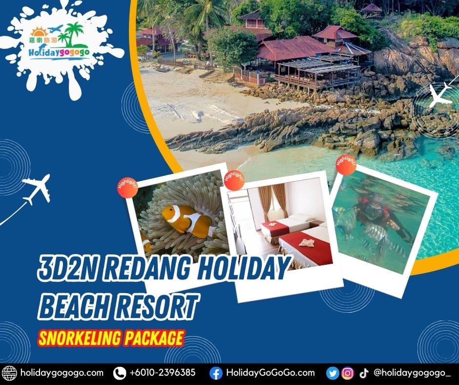3d2n Redang Holiday Beach Resort Snorkeling Package