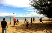Pancur Hitam Beach