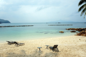 Pulau Sibu beach