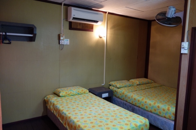 Sun Beach Resort deluxe triple room