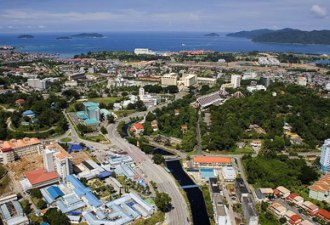 town of Kota Kinabalu