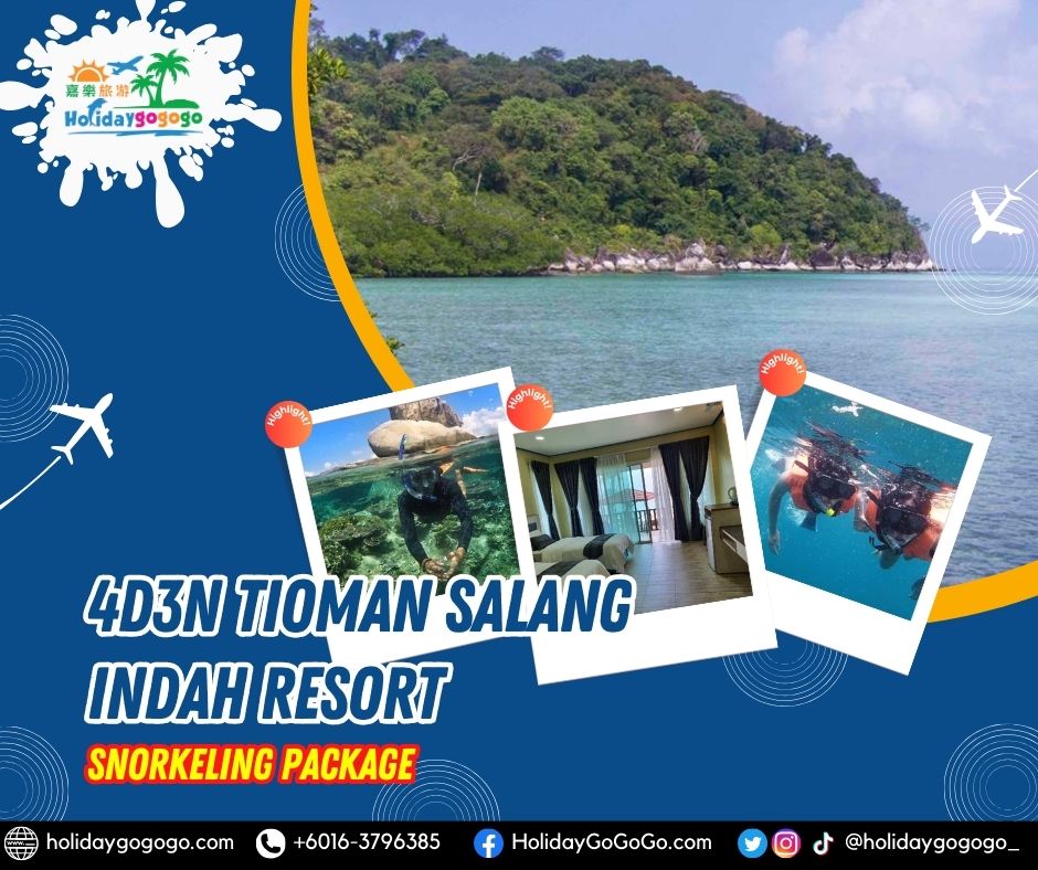 4d3n Tioman Salang Indah Resort Snorkeling Package