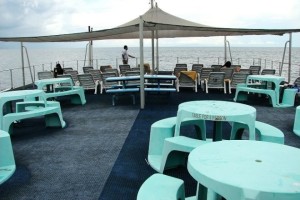 Pulau Payar Langkawi Coral Platform dining area