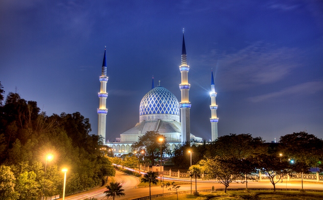 Shah Alam Blue Mosque