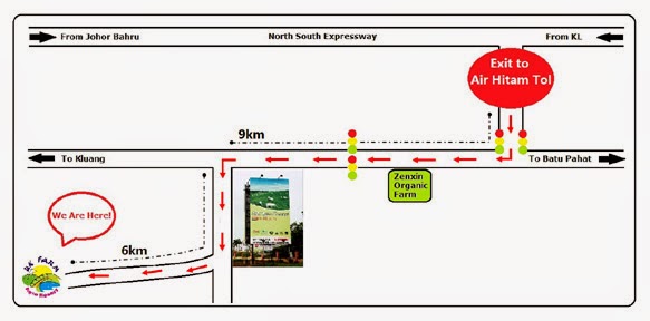 UK farm Johor Map