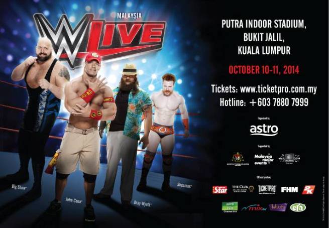 WWE Superstars Live in Malaysia