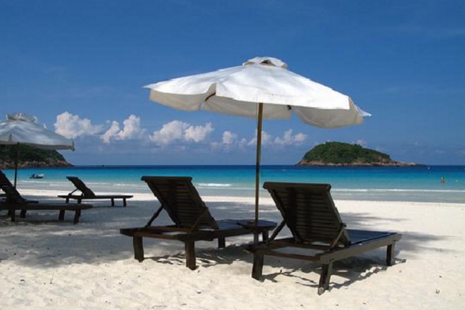 Coral Redang Island Resort Sun Bath Deck