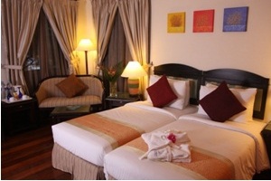 sibu island resort deluxe twin room