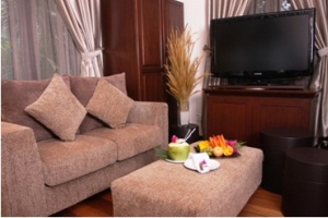sibu island resort honeymoon suite living room