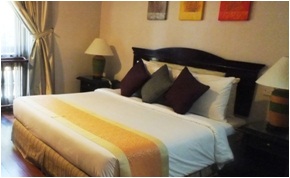 sibu island resort raja udang suite king bed