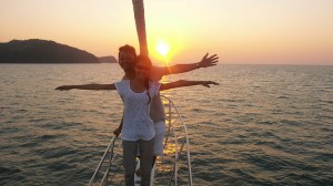 Langkawi sunset yacht