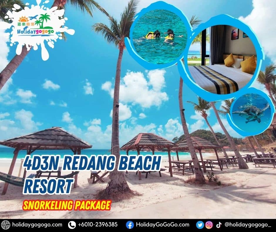 4d3n Redang Beach Resort Snorkeling Package
