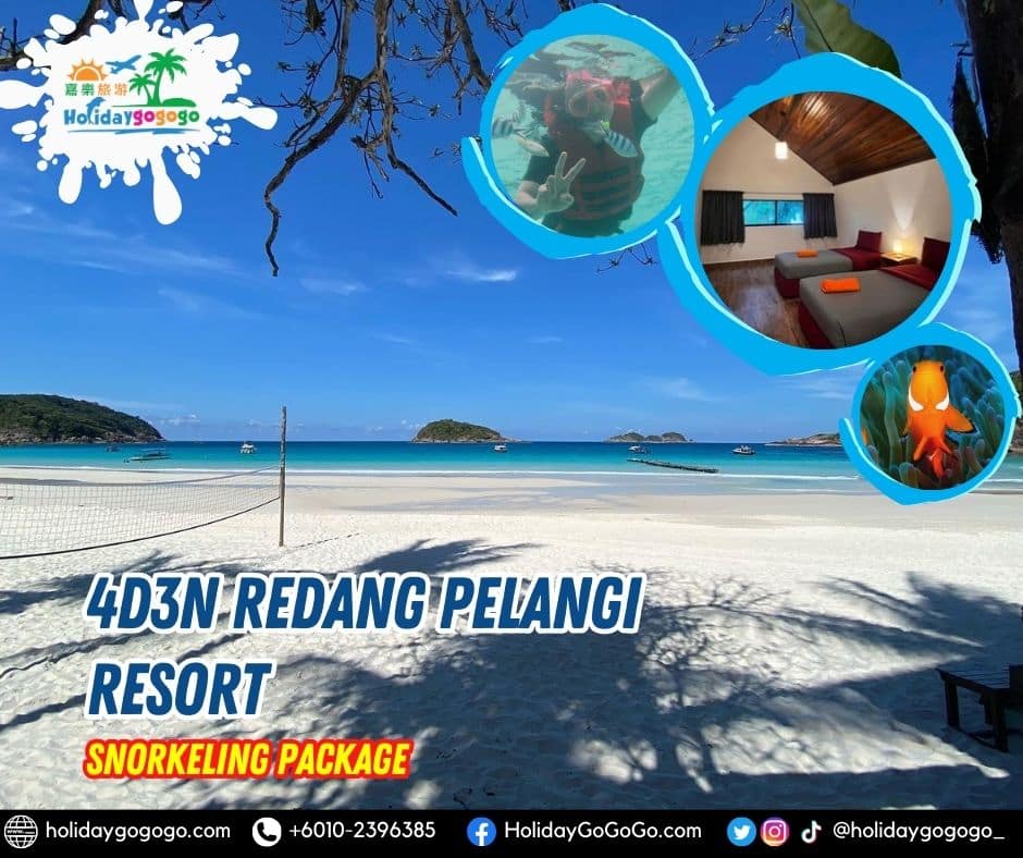 4d3n Redang Pelangi Resort Snorkeling Package
