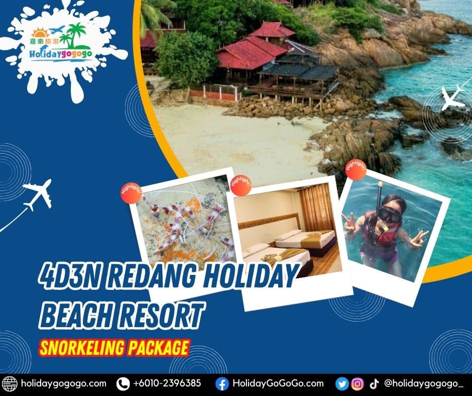 4d3n Redang Holiday Beach Resort Snorkeling Package