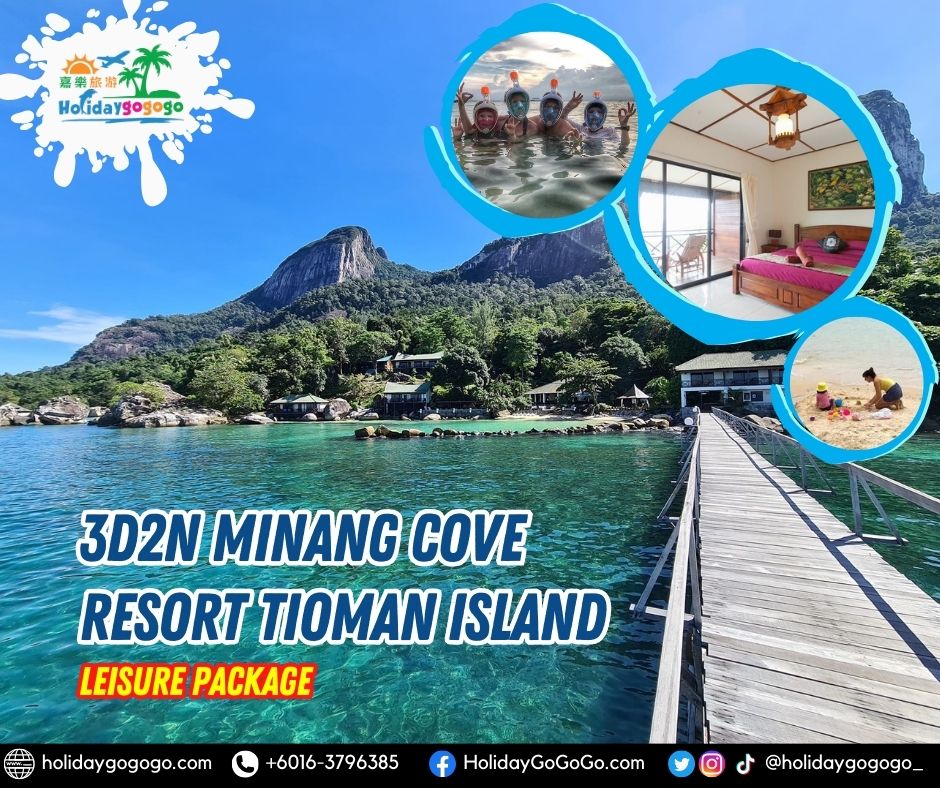 3d2n Minang Cove Resort Tioman Island Leisure Package
