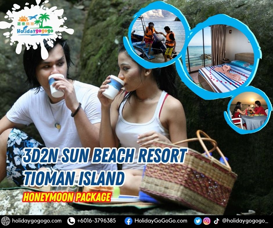3d2n Sun Beach Resort Tioman Island Honeymoon Package