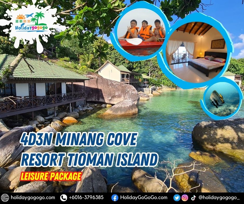 4d3n Minang Cove Resort Tioman Island Leisure Package