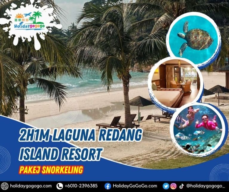 2h1m Laguna Redang Island Resort Pakej Snorkeling