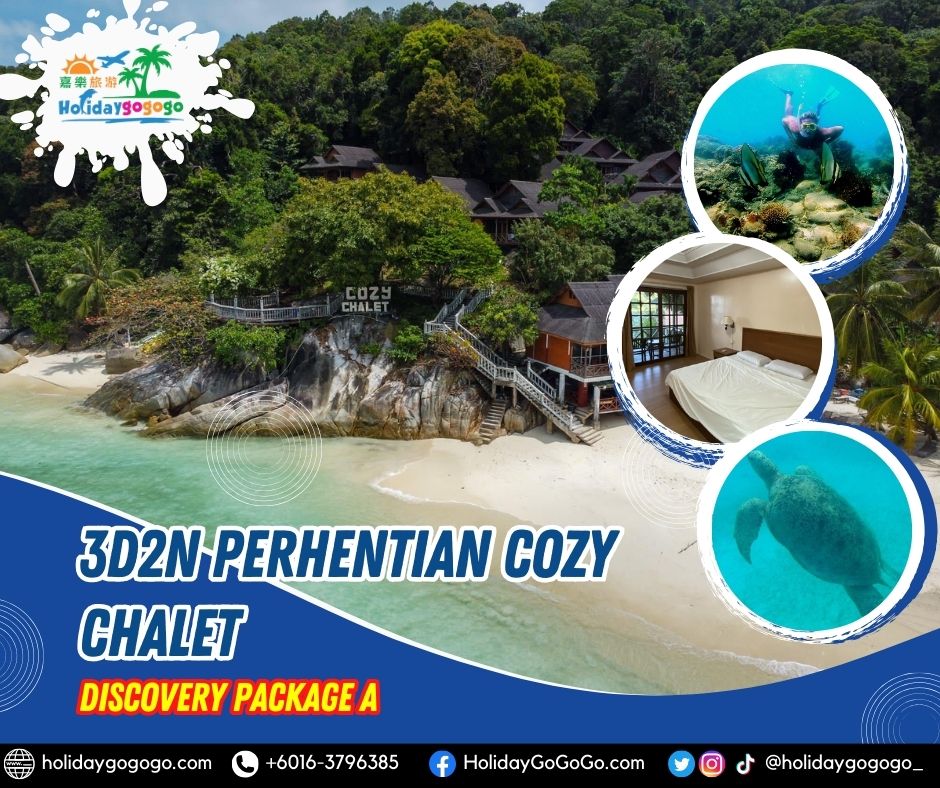3d2n Perhentian Cozy Chalet Discovery Package A