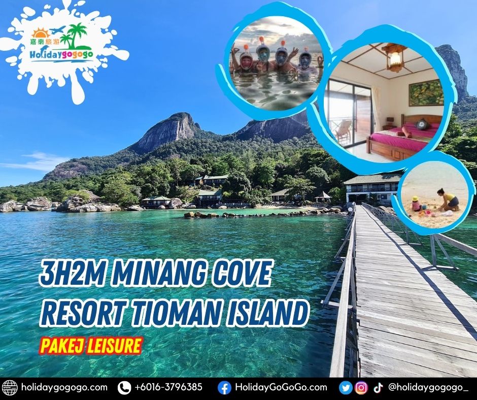 3h2m Minang Cove Resort Tioman Island Pakej Leisure