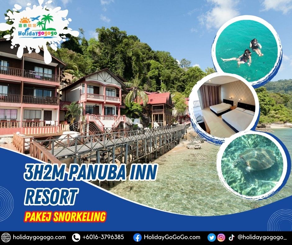3h2m Panuba Inn Resort Pakej Snorkeling
