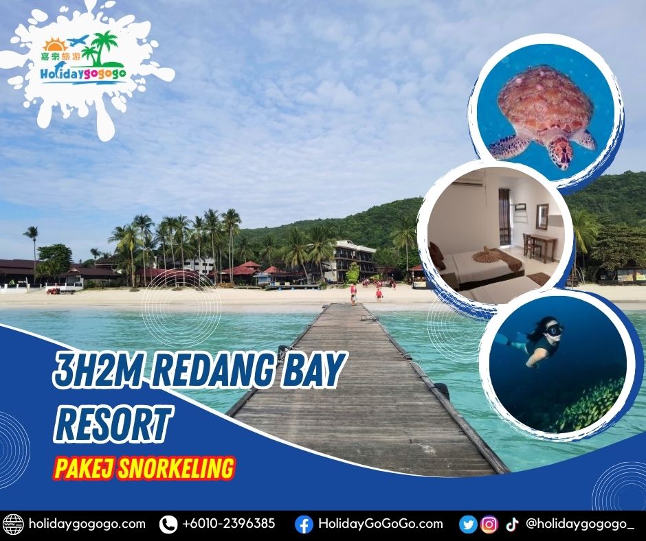 3h2m Redang Bay Resort Pakej Snorkeling
