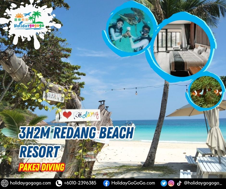 3h2m Redang Beach Resort Pakej Diving