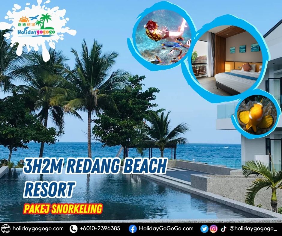 3h2m Redang Beach Resort Pakej Snorkeling