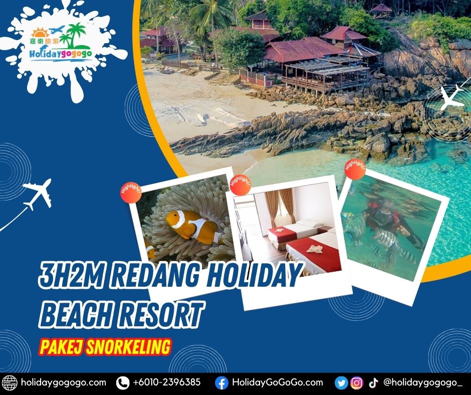3h2m Redang Holiday Beach Resort Pakej Snorkeling