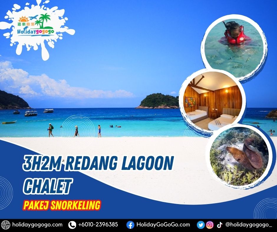 3h2m Redang Lagoon Chalet Pakej Snorkeling