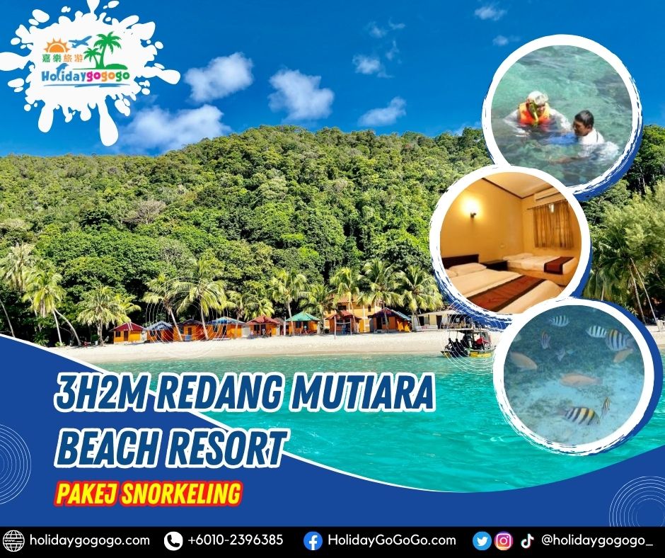 3h2m Redang Mutiara Beach Resort Pakej Snorkeling