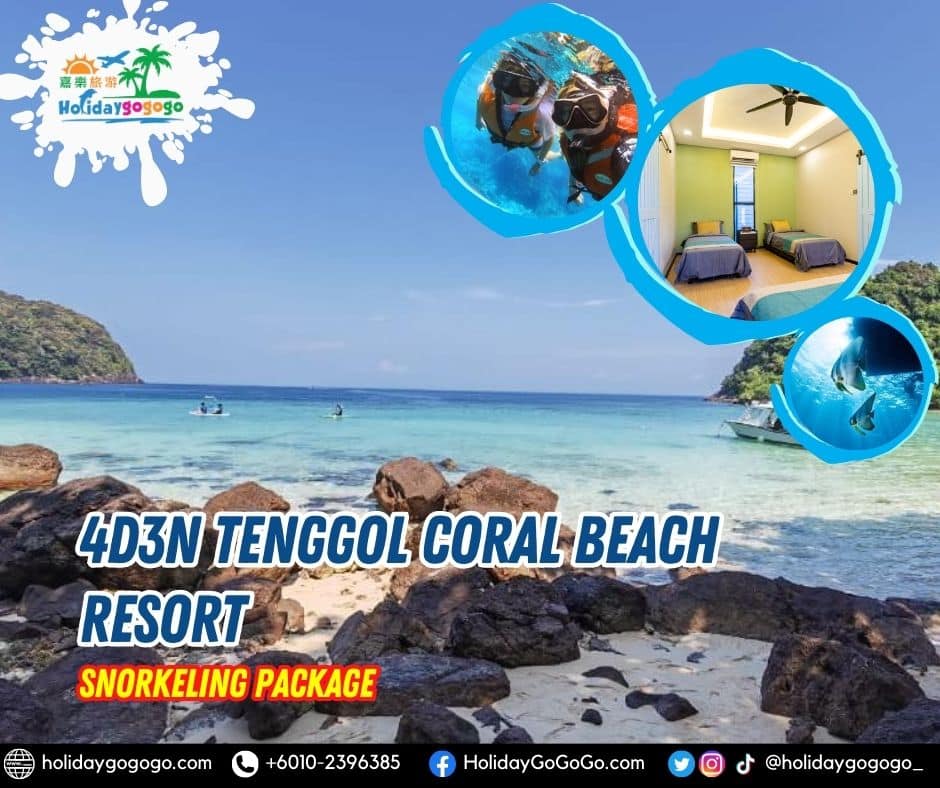 4d3n Tenggol Coral Beach Resort Snorkeling Package