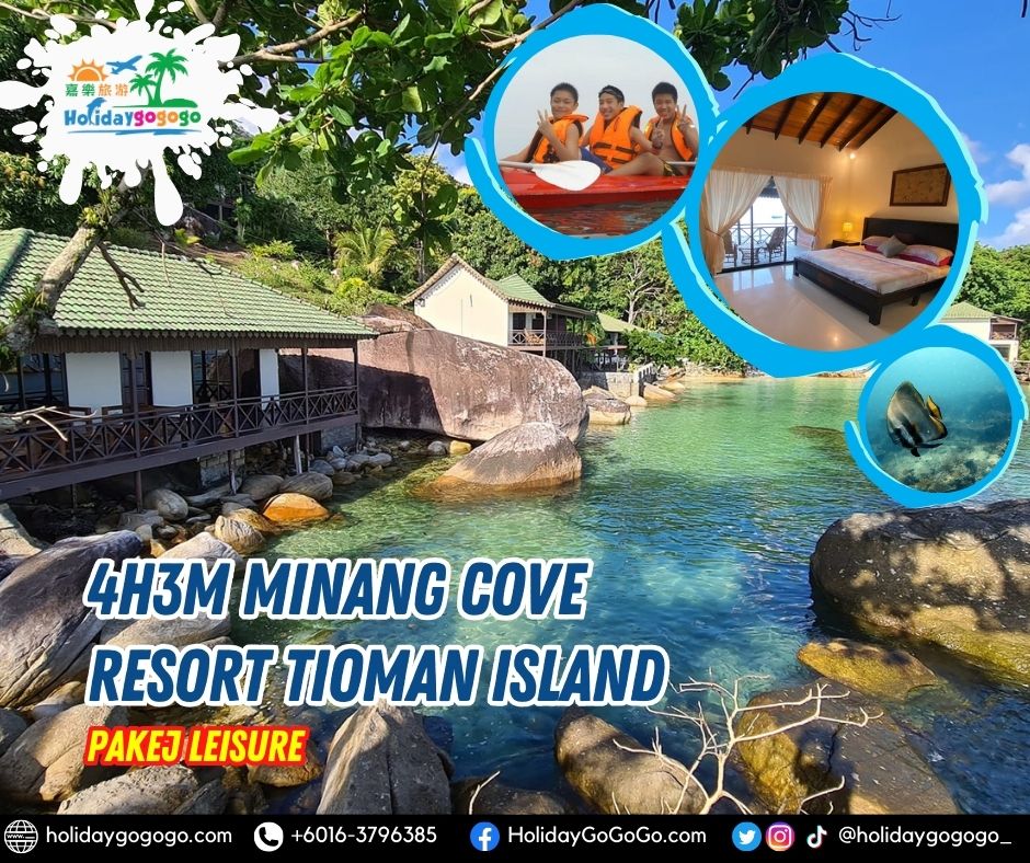 4h3m Minang Cove Resort Tioman Island Pakej Leisure