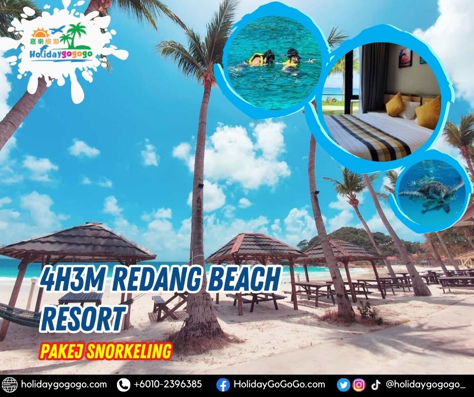 4h3m Redang Beach Resort Pakej Snorkeling