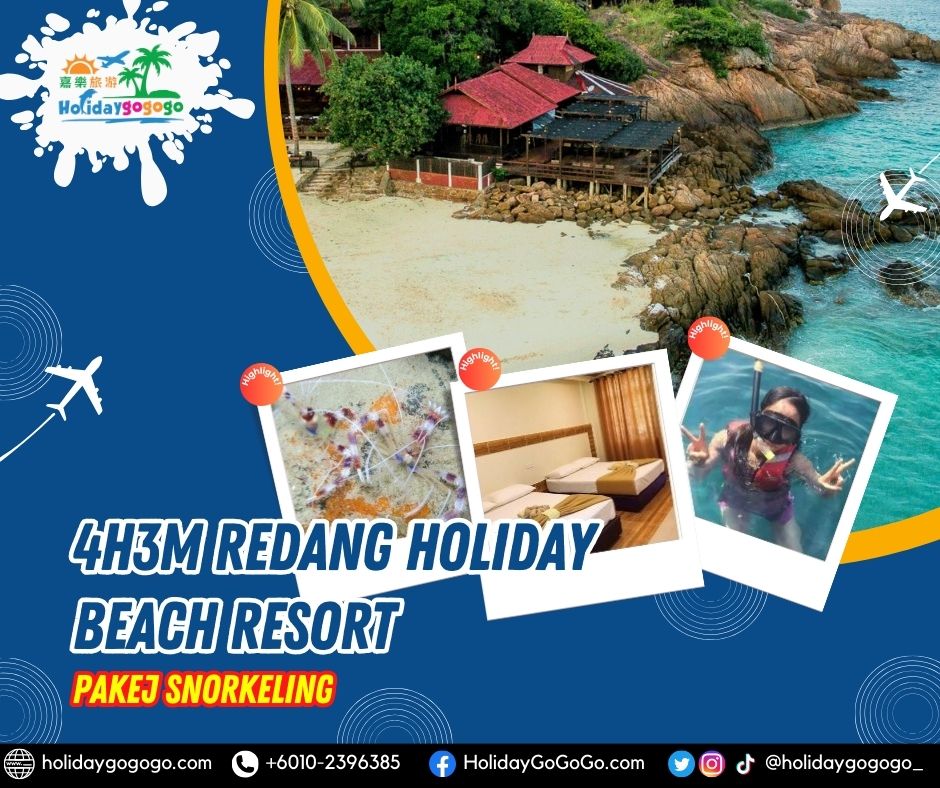 4h3m Redang Holiday Beach Resort Pakej Snorkeling