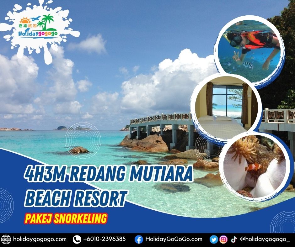 4h3m Redang Mutiara Beach Resort Pakej Snorkeling