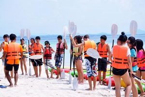 Kapas Coral Beach Activity
